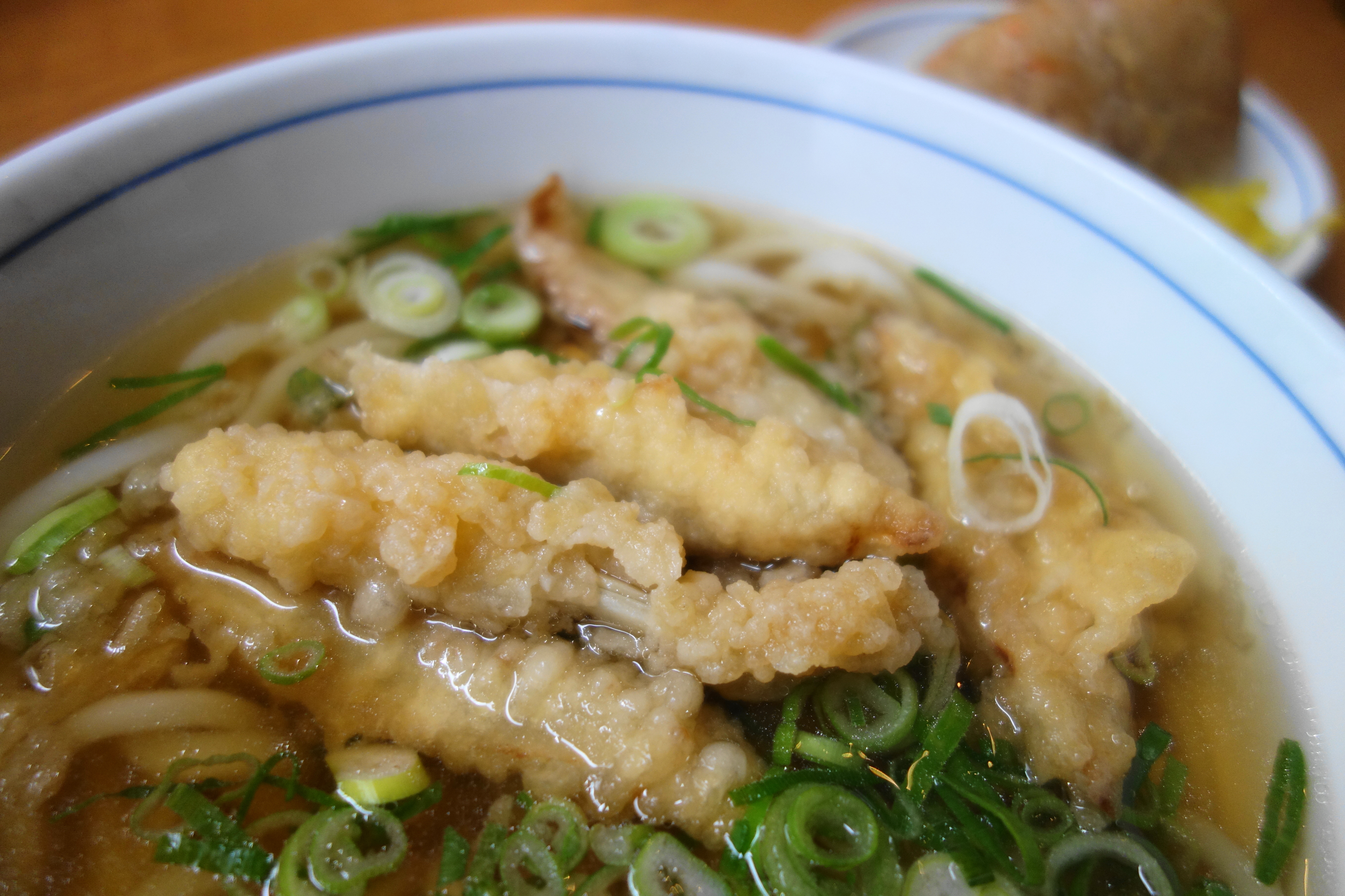 サックサク極薄ごぼう天と羅臼昆布香るスープ、やわらかくもちっとり麺が忘れられない！博多うどんの老舗「かろのうろん」 | Koi-Chef Blog