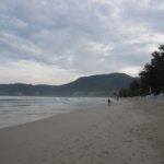 プーケット　パトンの朝　Patong beach  in the morning